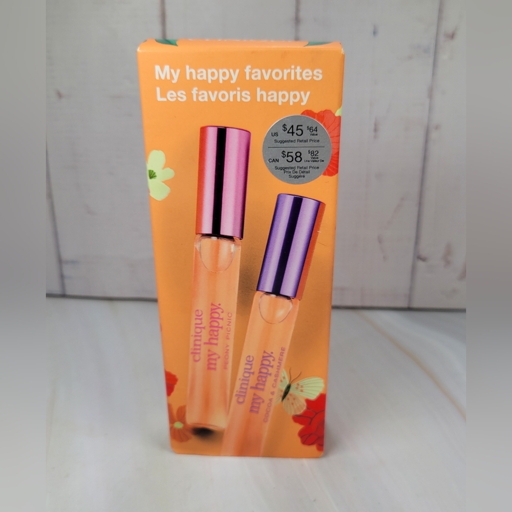 Clinique My Happy Favorites Fragrance Duo Gift Set BNIB